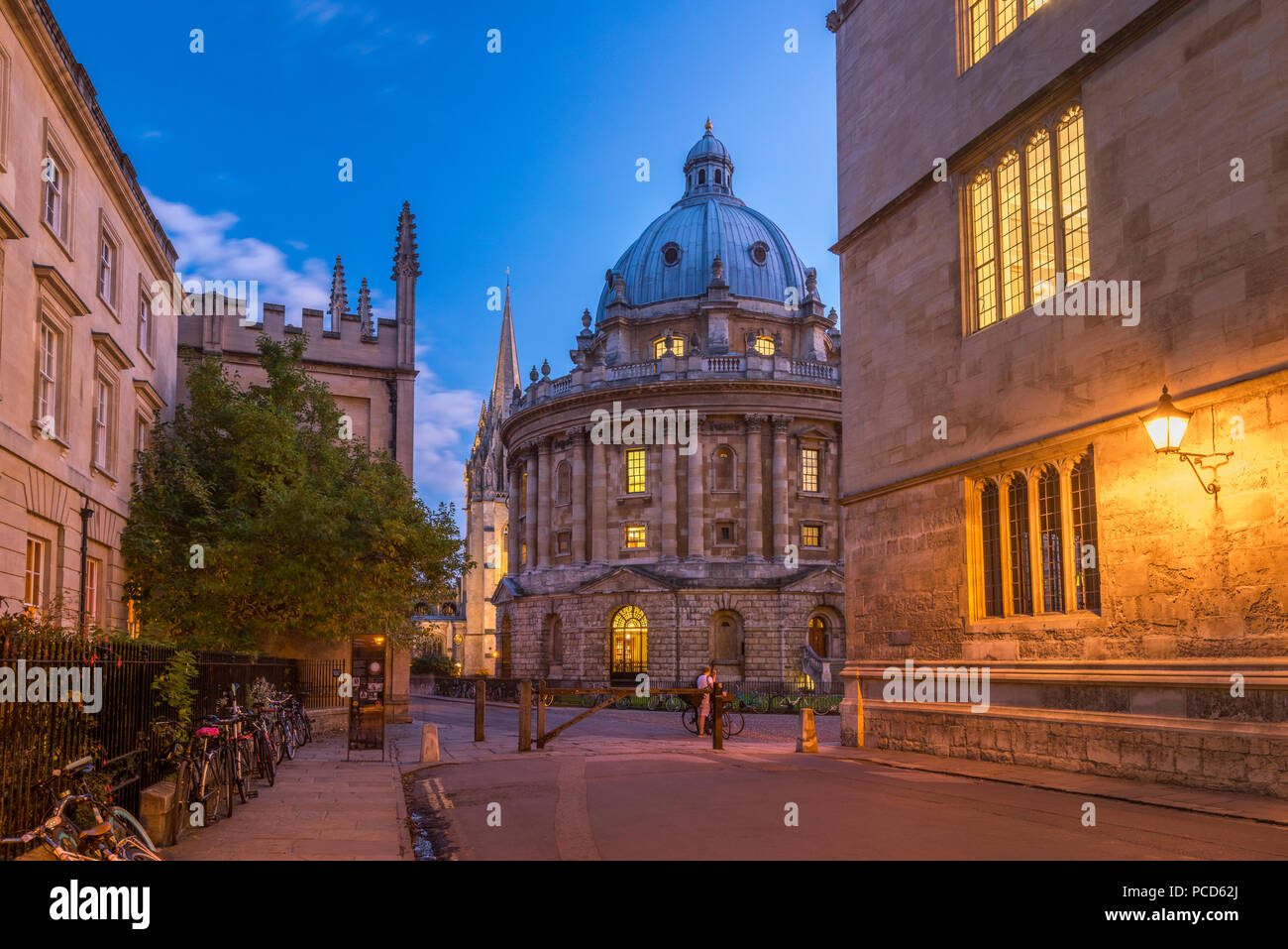 Radcliffe Camera, Università di Oxford, Oxford, Oxfordshire, England, Regno Unito, Europa Foto Stock