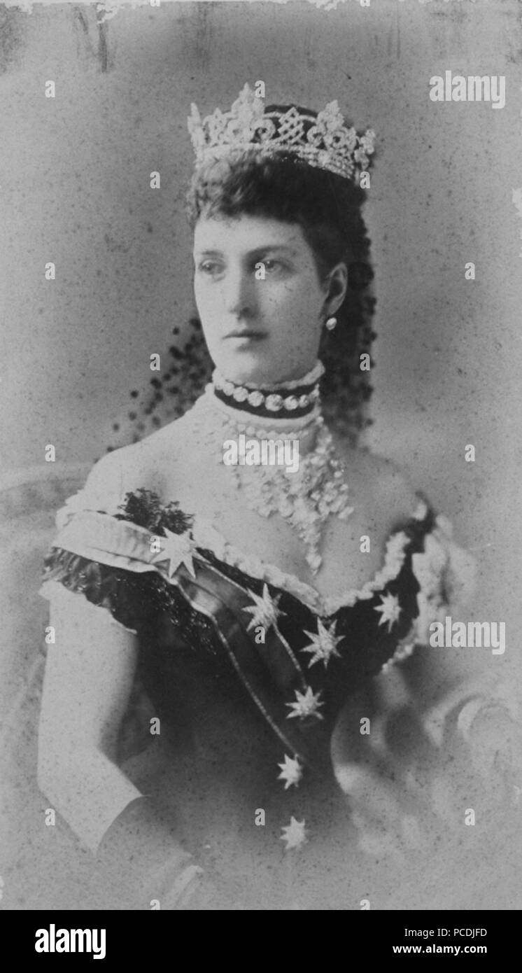 2 fotografia di Alexandra Principessa di Galles Foto Stock