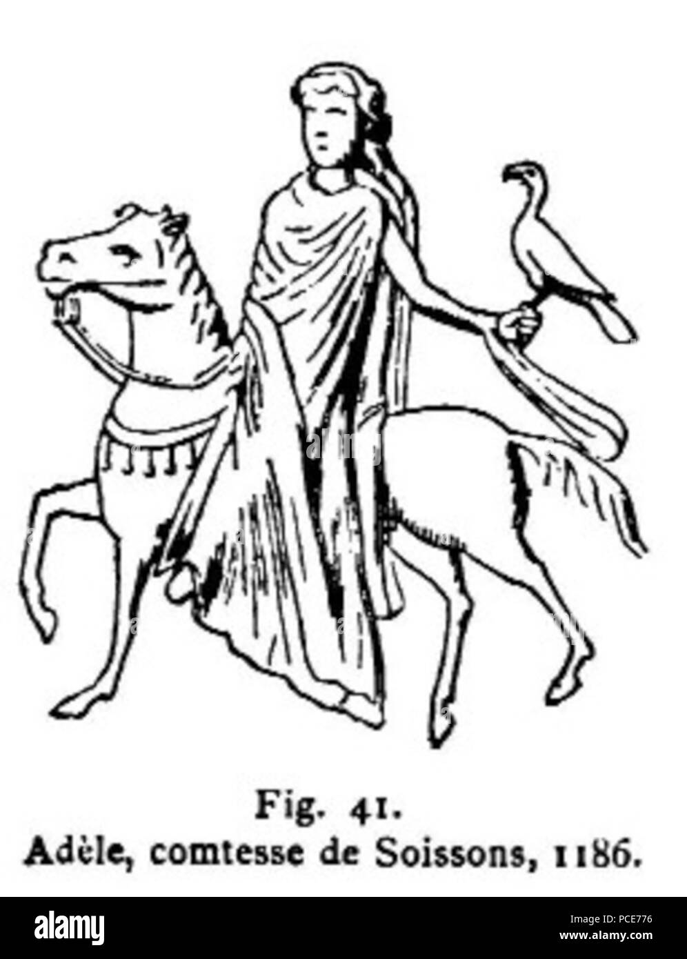 27 Adela Soissons Foto Stock