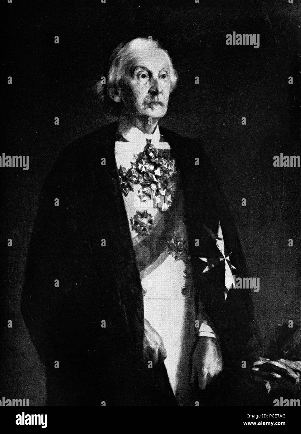 27 Adolf F G v schack Foto Stock