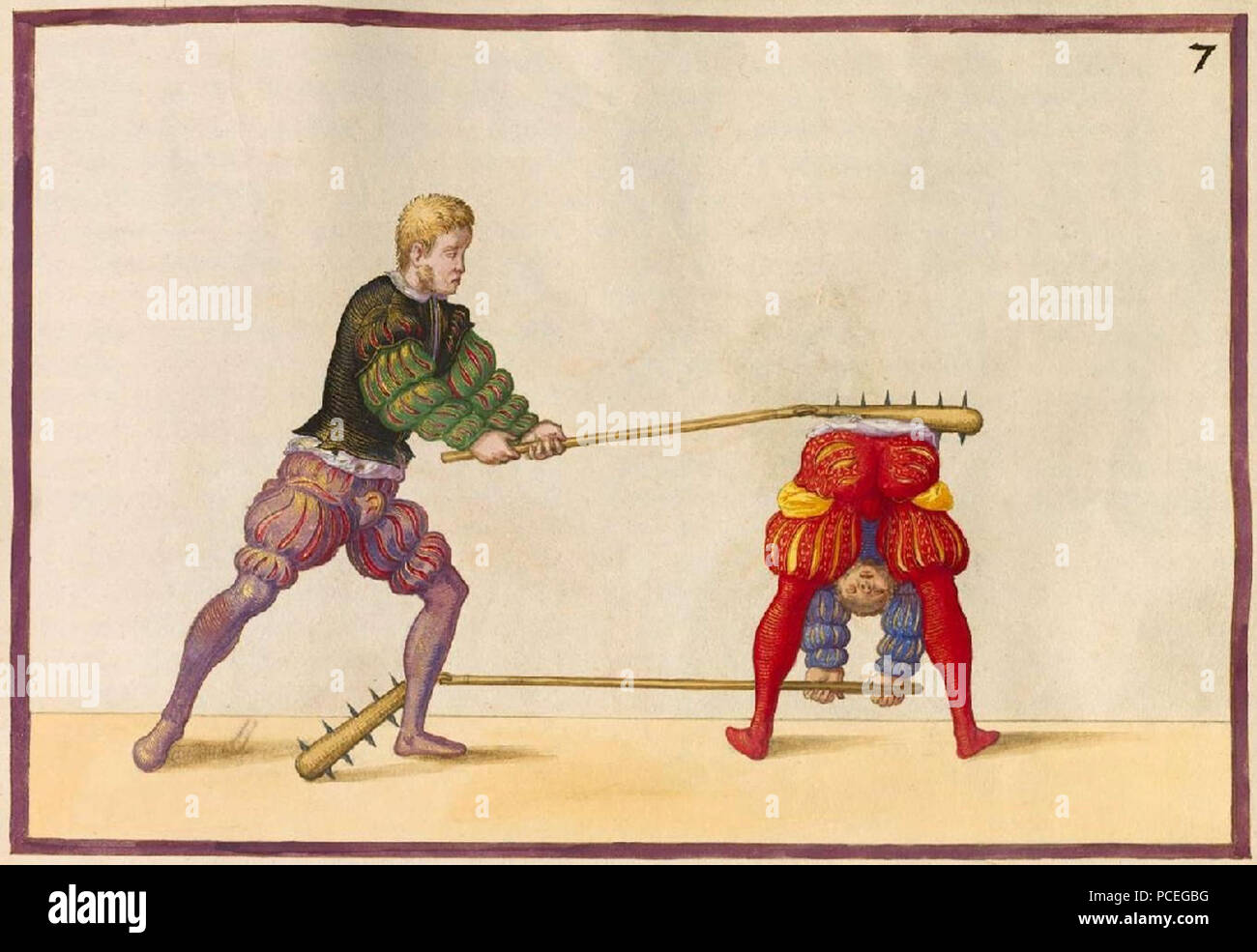 58 Arte de Athletica 7 Foto Stock