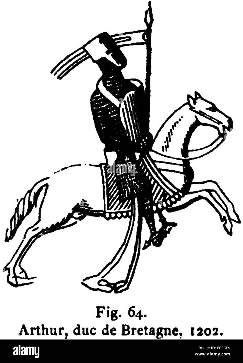 58 Arthur ho di Brittany Foto Stock