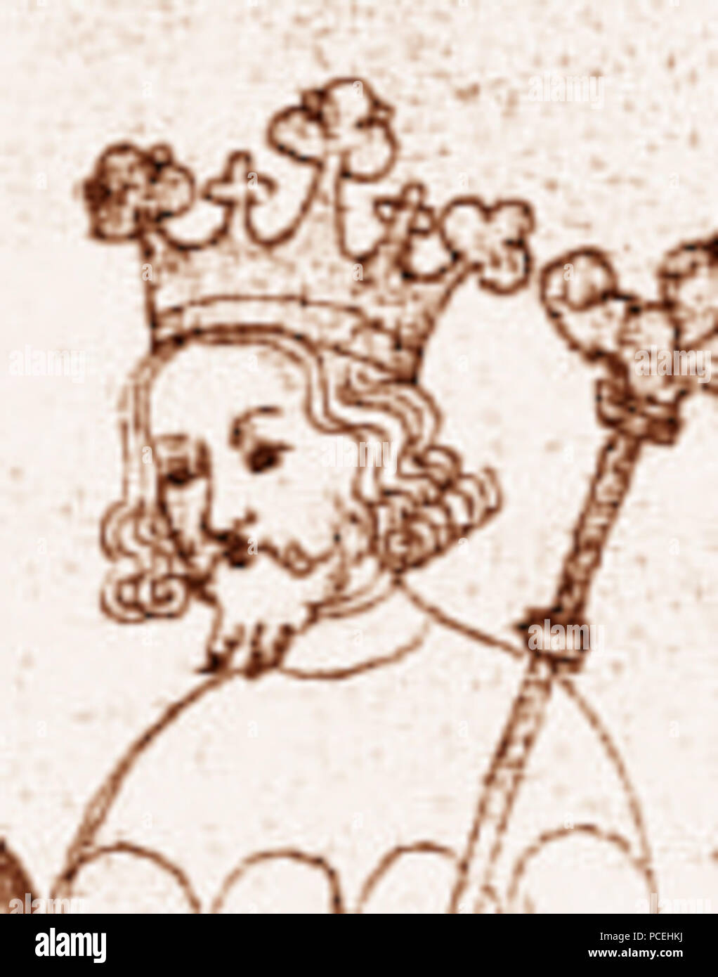 460 Ottocaro II Premysl Foto Stock