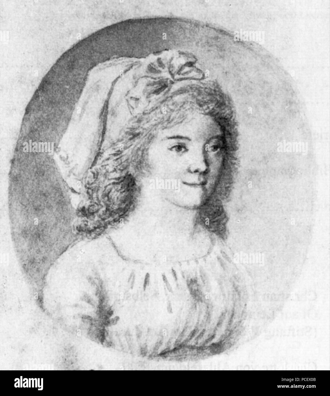 125 Charlotte von Ahlefeld Foto Stock