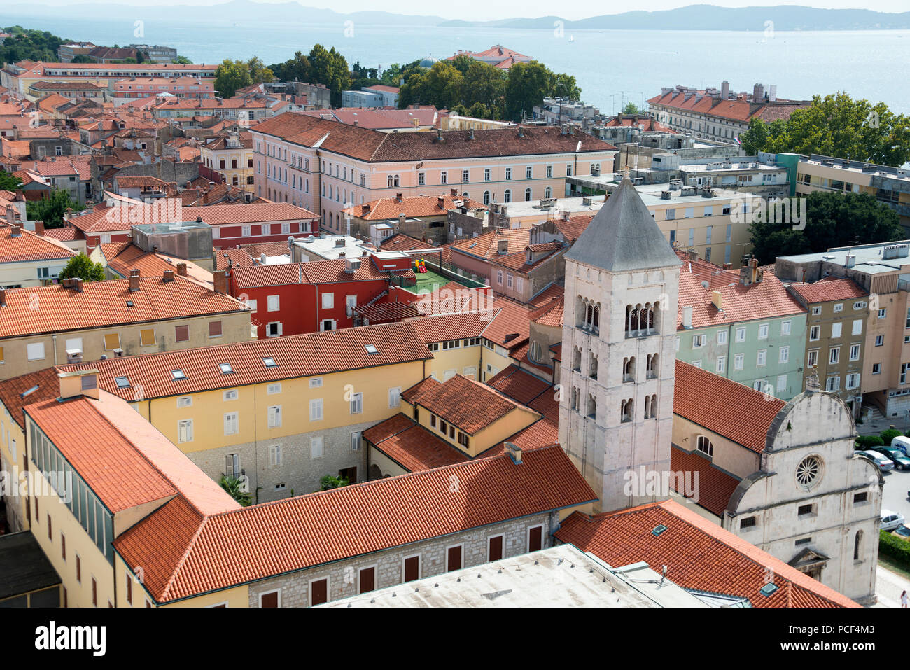 Chiesa di Sv Marija, città vecchia, Zadar, Croazia Foto Stock