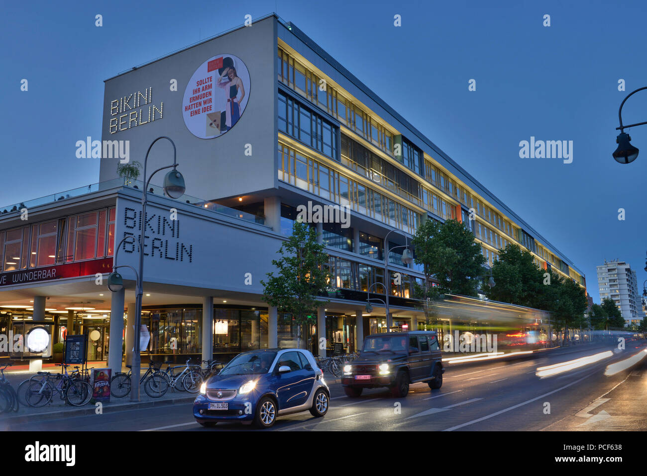 Bikinihaus, Budapester Strasse, Charlottenburg di Berlino, Deutschland Foto Stock