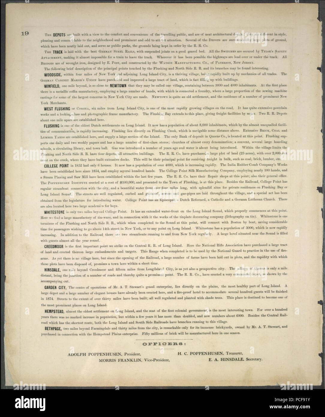 211 FNS indietro Foto Stock