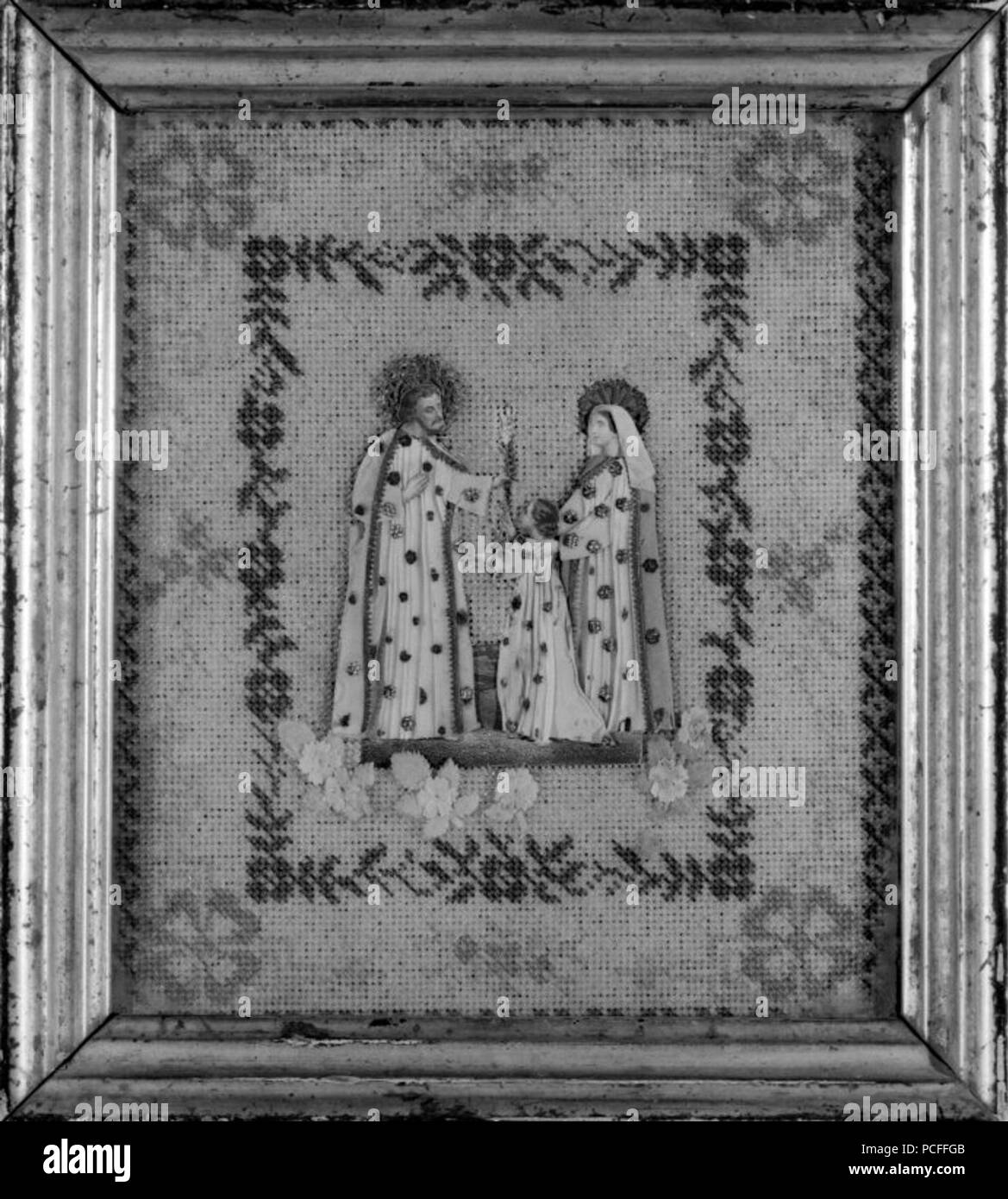 101 Brooklyn Museum - immagine della Santa Famiglia - generale Foto Stock