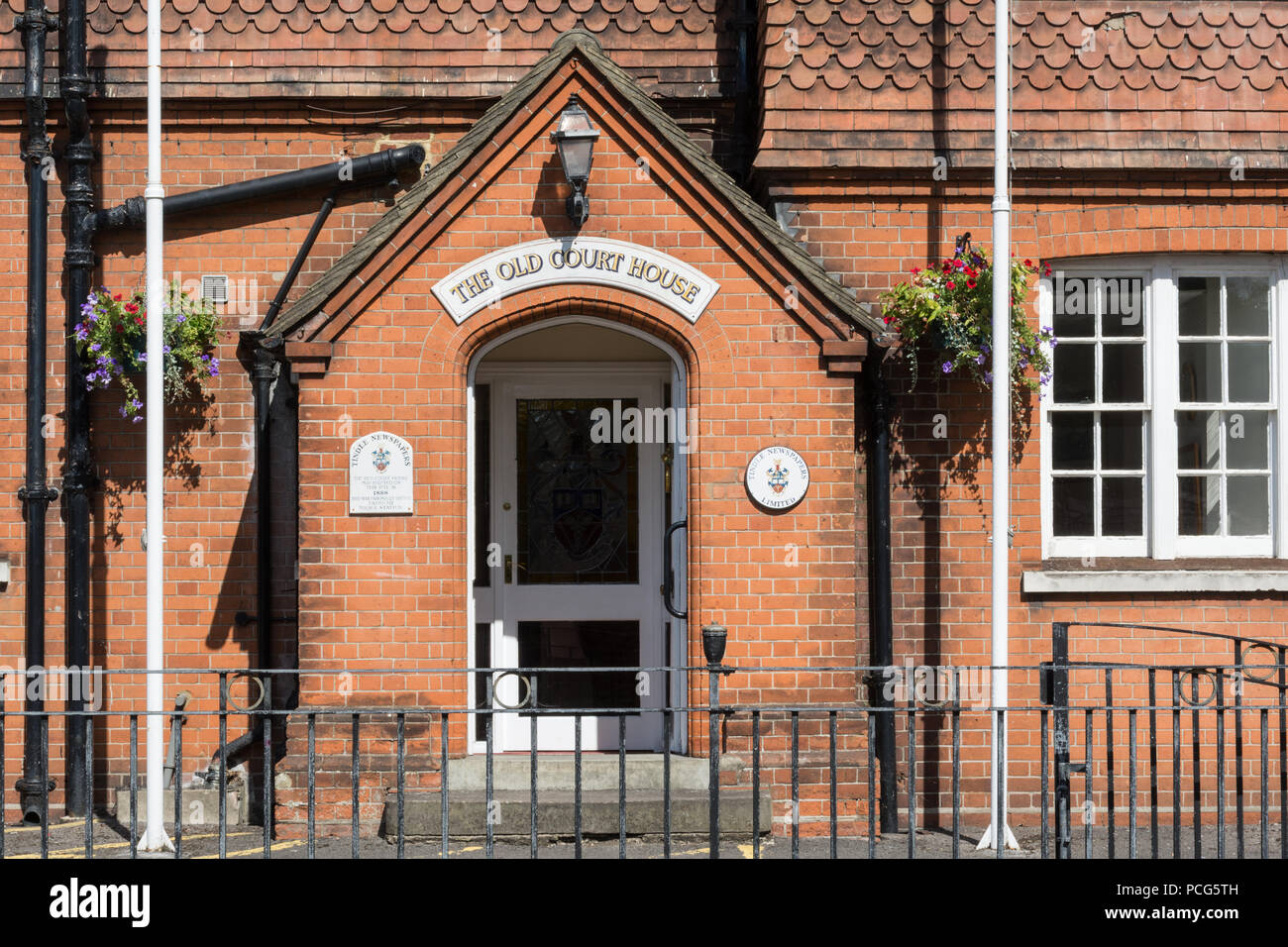 La vecchia casa di corte, ex stazione di polizia, in unione Road, Farnham, Surrey Foto Stock