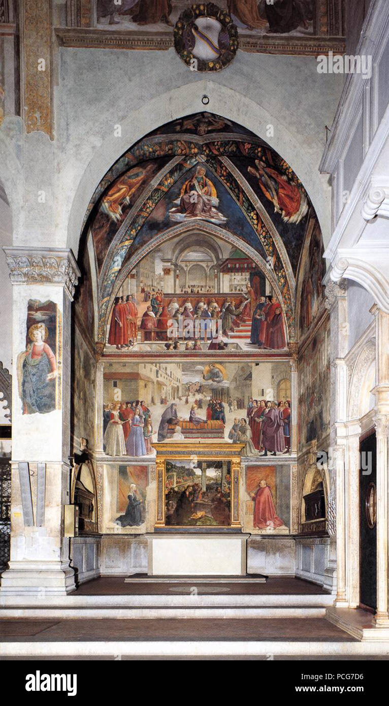 111 Cappella Sassetti WGA Foto Stock