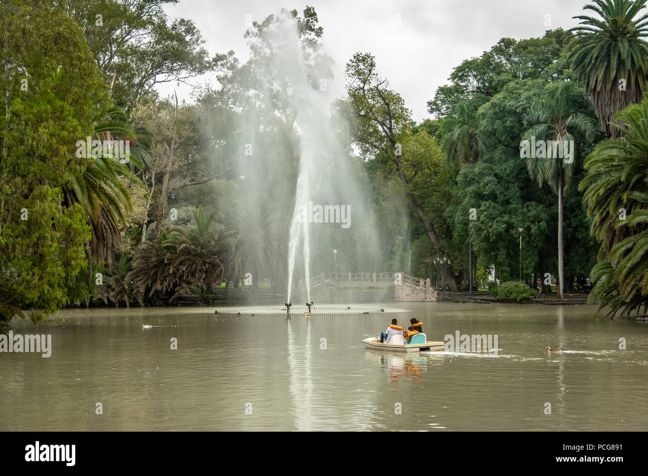 San Martin Parco Lago - Salta Argentina Foto Stock