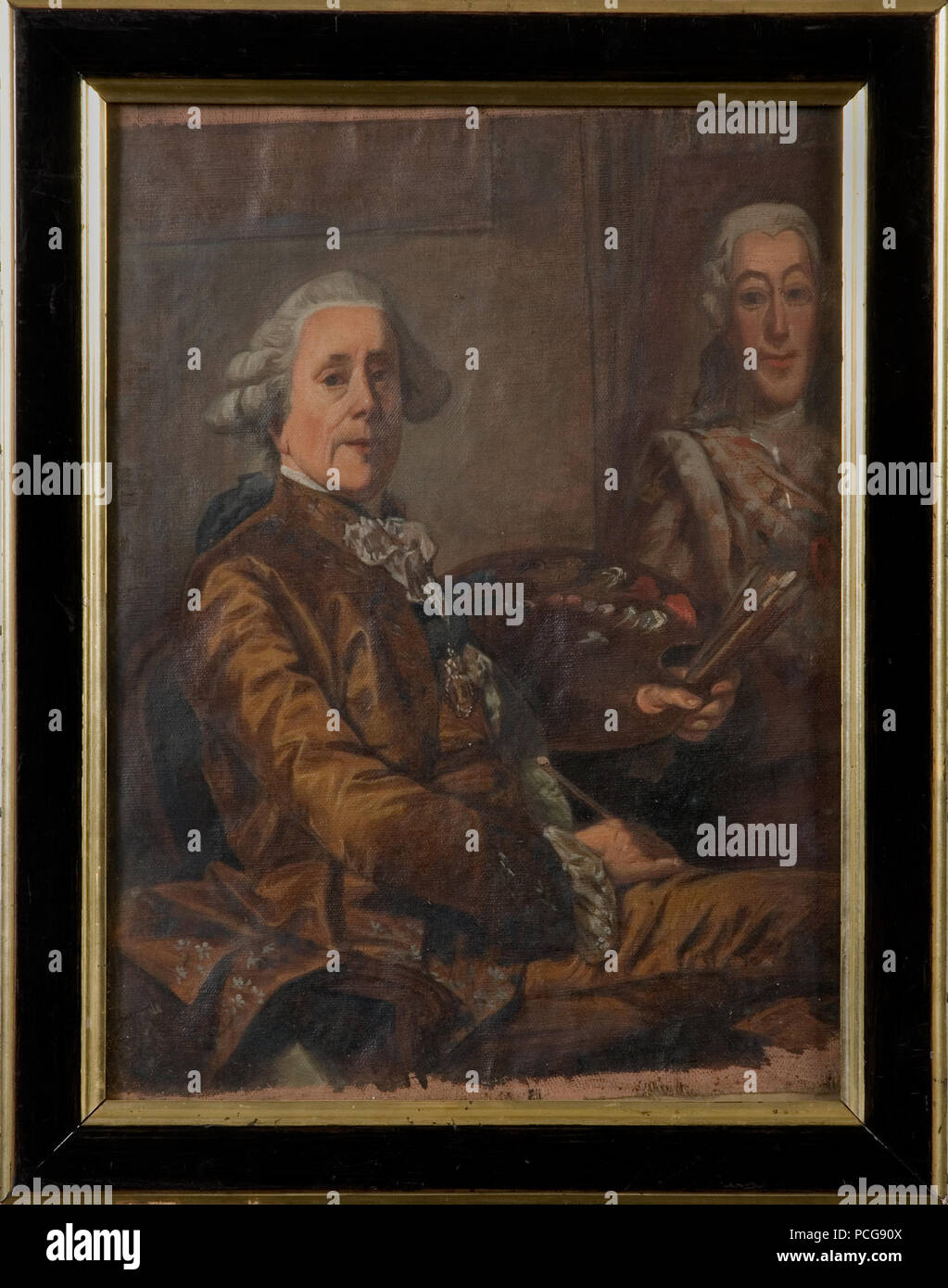 6 Alexander Roslin, 1718-1793 (Johan Zakarias Blackstadius) - Nationalmuseum - 40136 Foto Stock