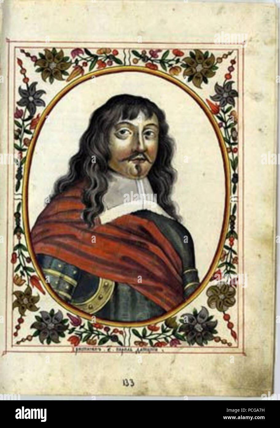 129 Cristiano V di Danimarca titulyarnik Foto Stock