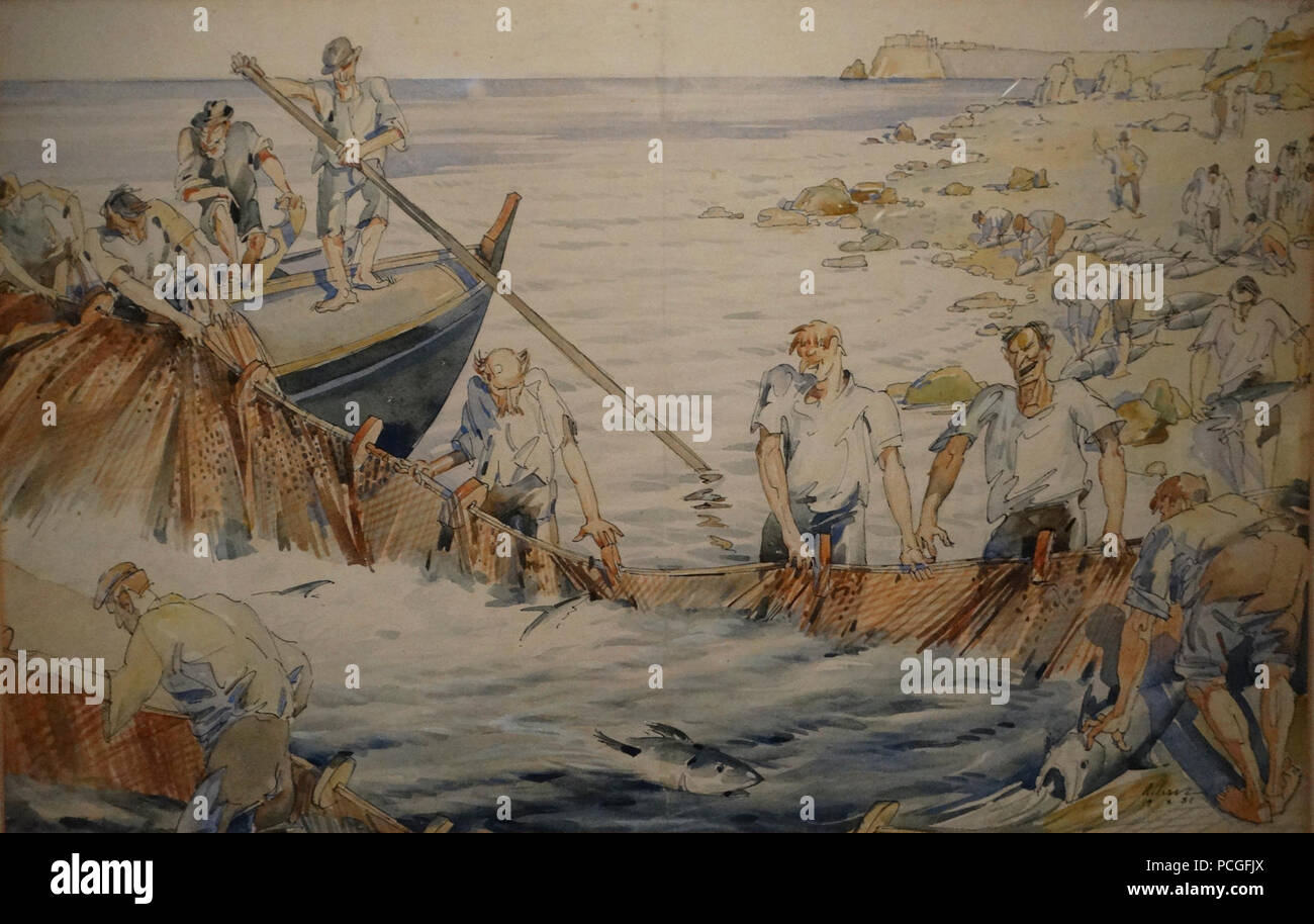 Albert Sirk - Tunolov. Foto Stock