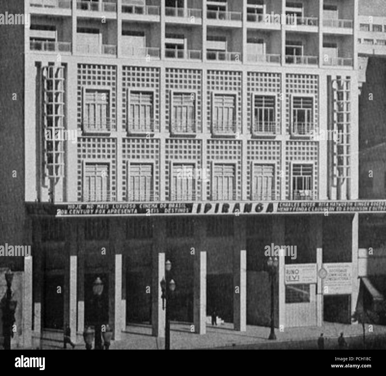 131 Cine Ipiranga, São Paulo, 1943 (1) Foto Stock