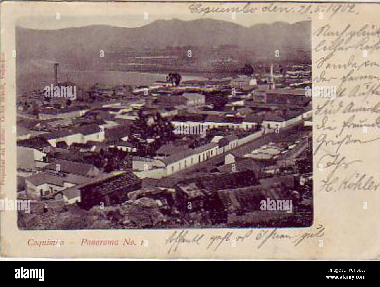 142 Coquimbo cile 1912-77040 Foto Stock