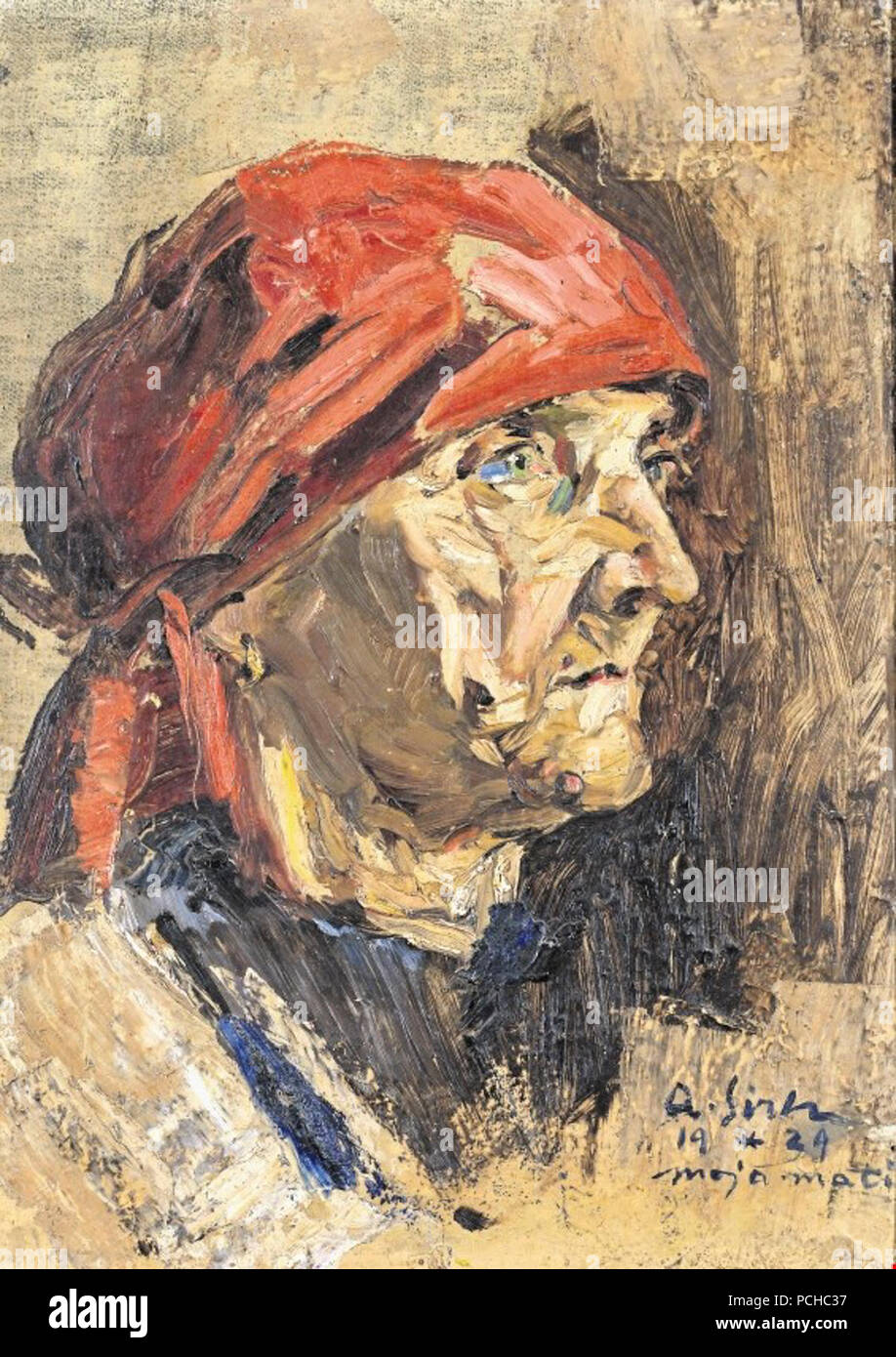 Albert Sirk - Moja mati. Foto Stock