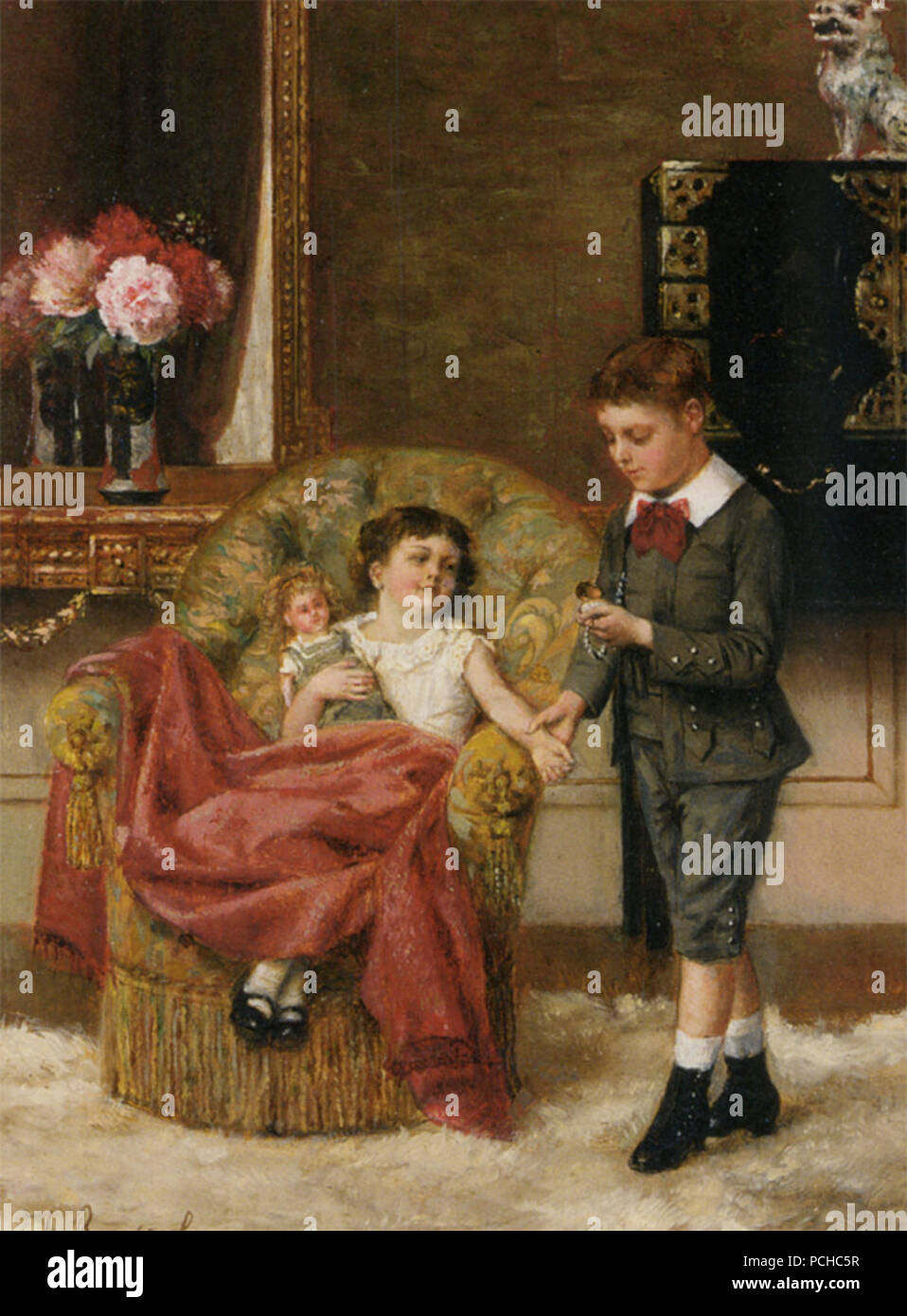 Albert Roosenboom il giovane medico. Foto Stock