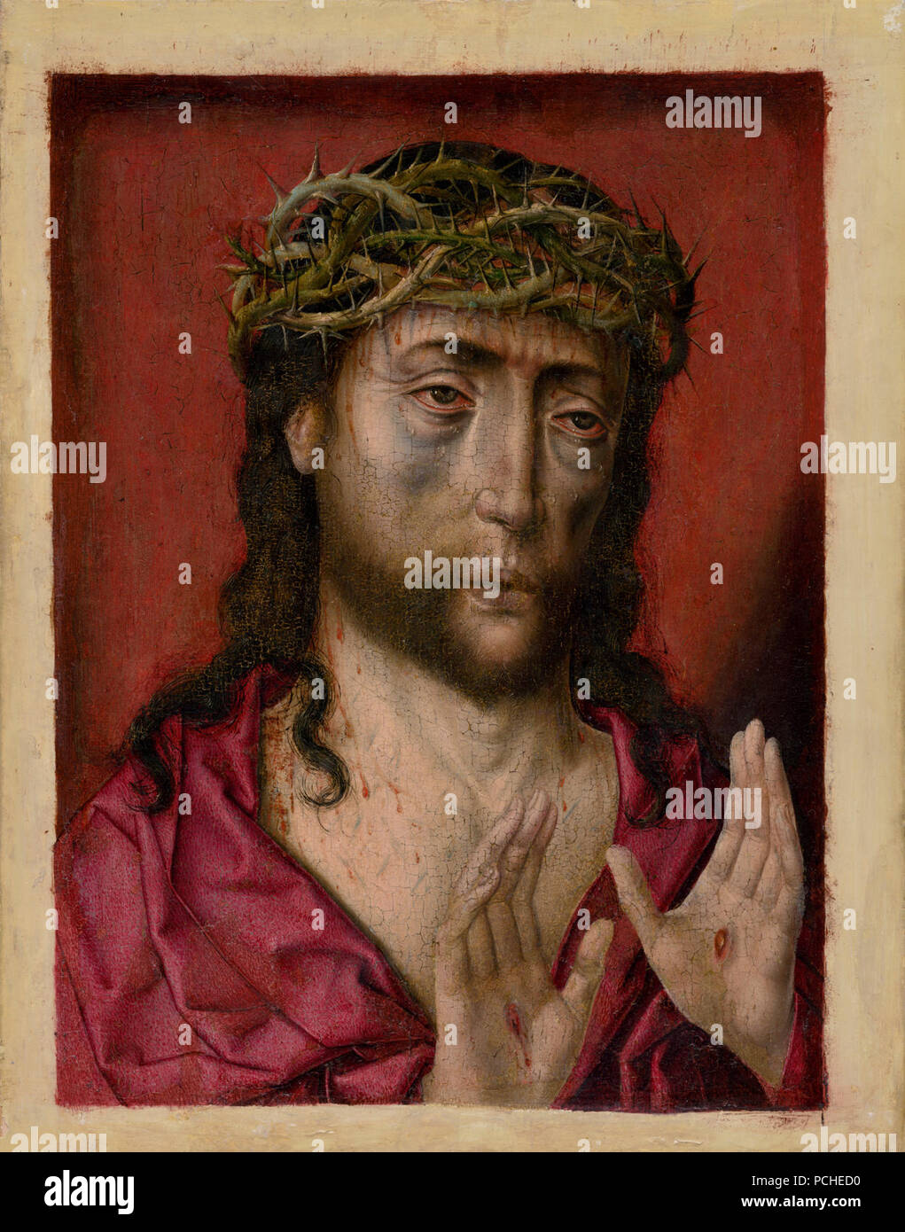 Albert in combattimento - Cristo con la corona di spine (torturato Cristo) Foto Stock