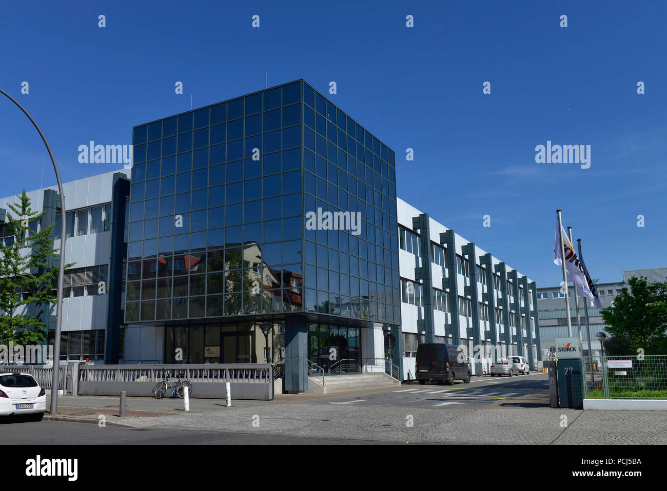 Storck, Waldstrasse, Reinickendorf, Berlino, Deutschland Foto Stock