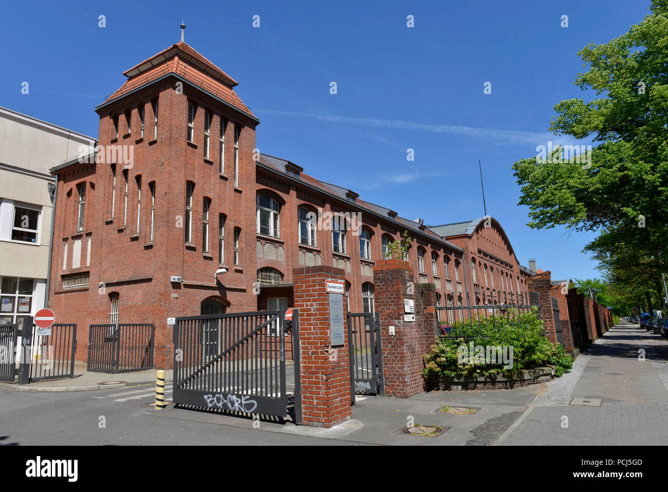 Gewerbepark, Eichborndamm, Reinickendorf, Berlino, Deutschland Foto Stock