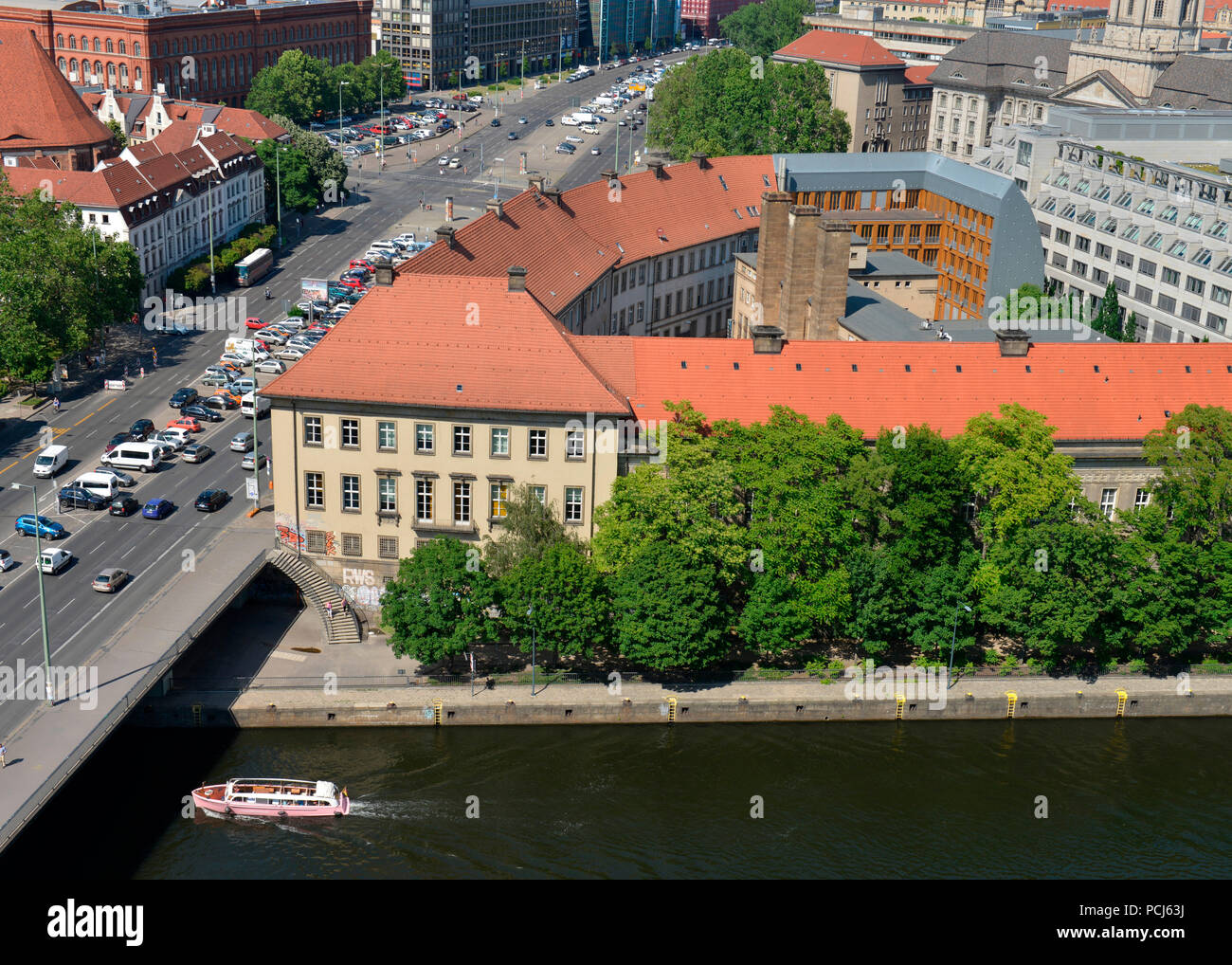 Alte Muenze, Muehlendamm, nel quartiere Mitte di Berlino, Deutschland, M³hlendamm Foto Stock