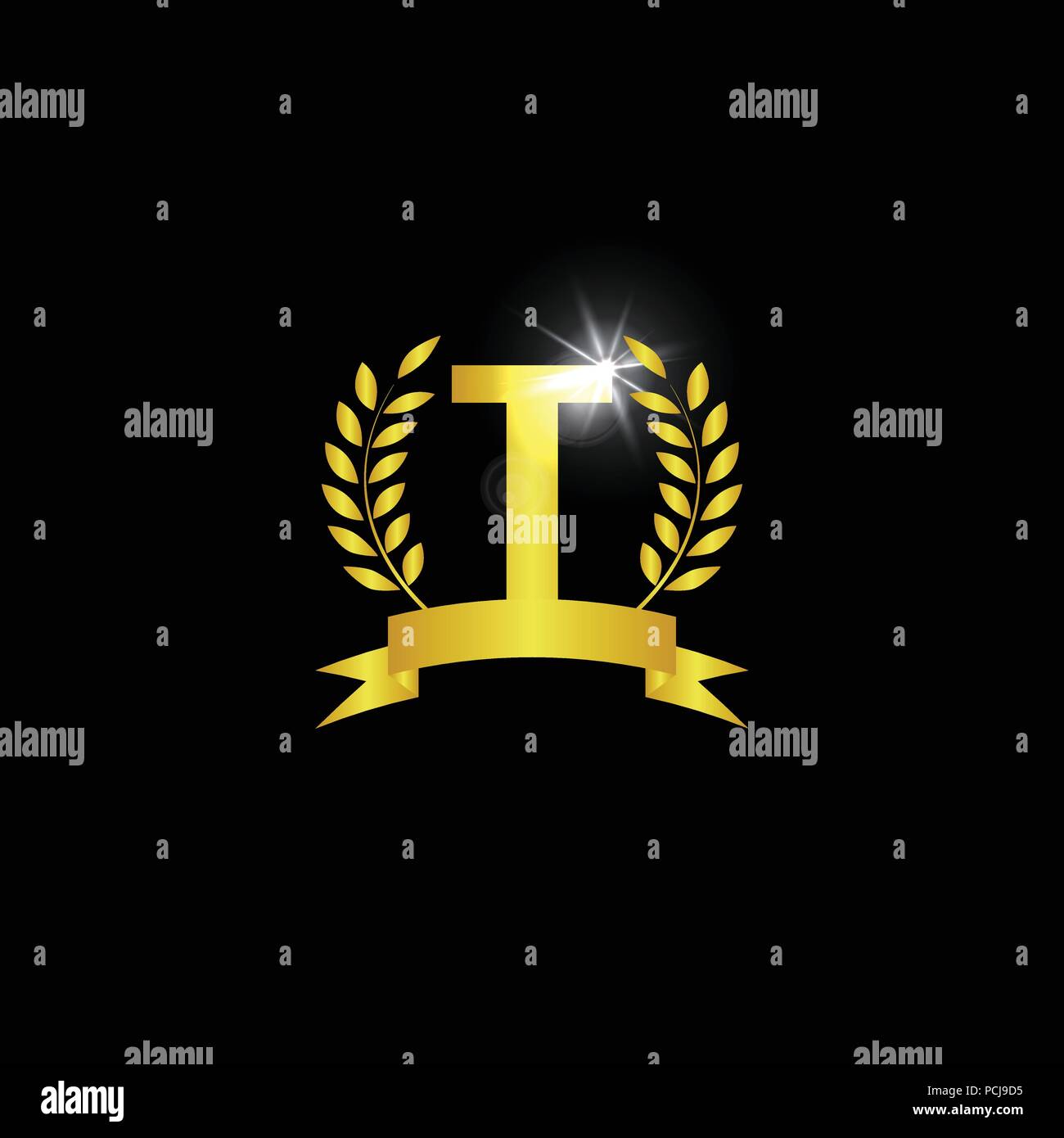 Immagine del logo alfabeto modello icona eps10 Illustrazione Vettoriale