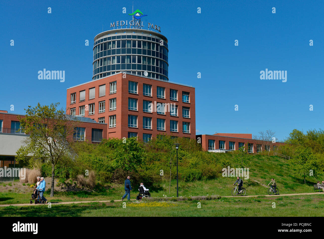 Medical Park, Humboldtmuehle, Tegel, Reinickendorf, Berlino, Deutschland, Humboldtsmühle Foto Stock