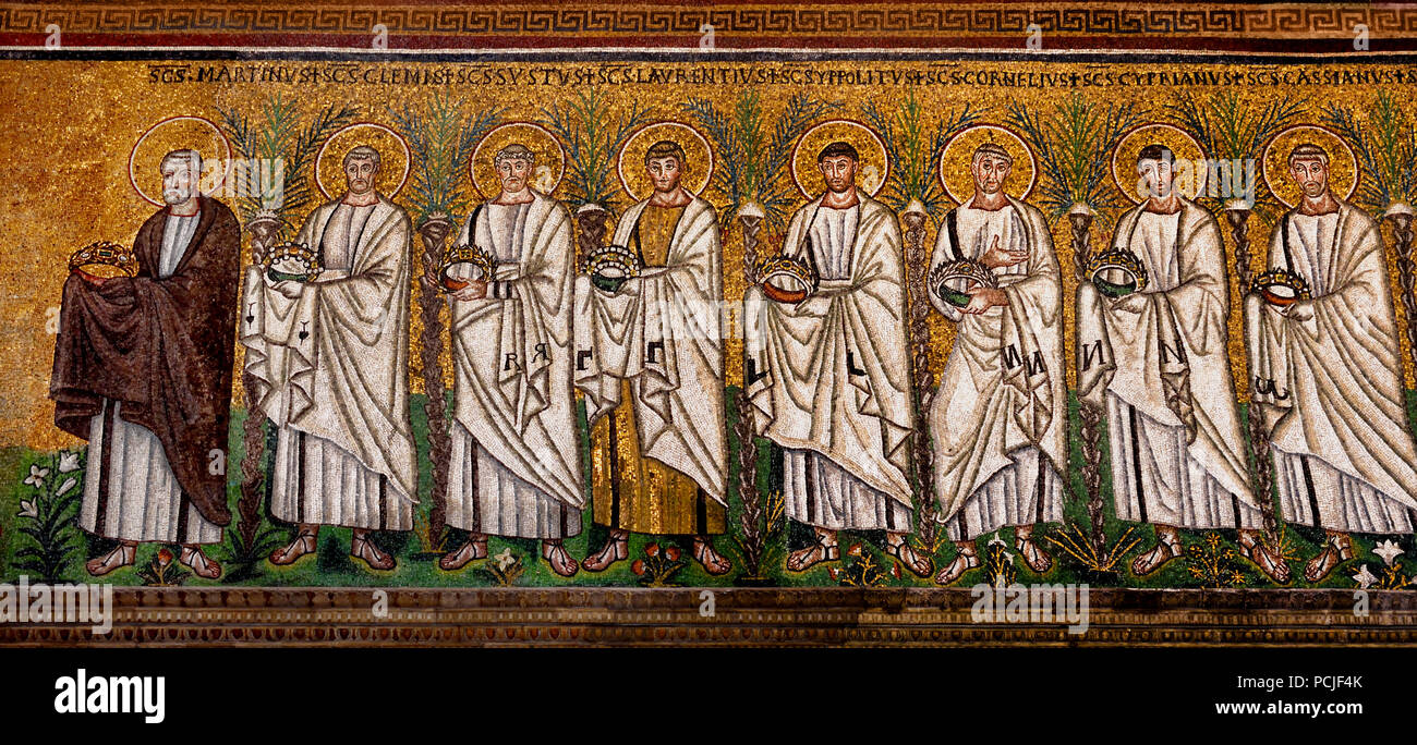 I santi martiri dopo 526 nella Basilica di Sant Apollinare Nuovo 6