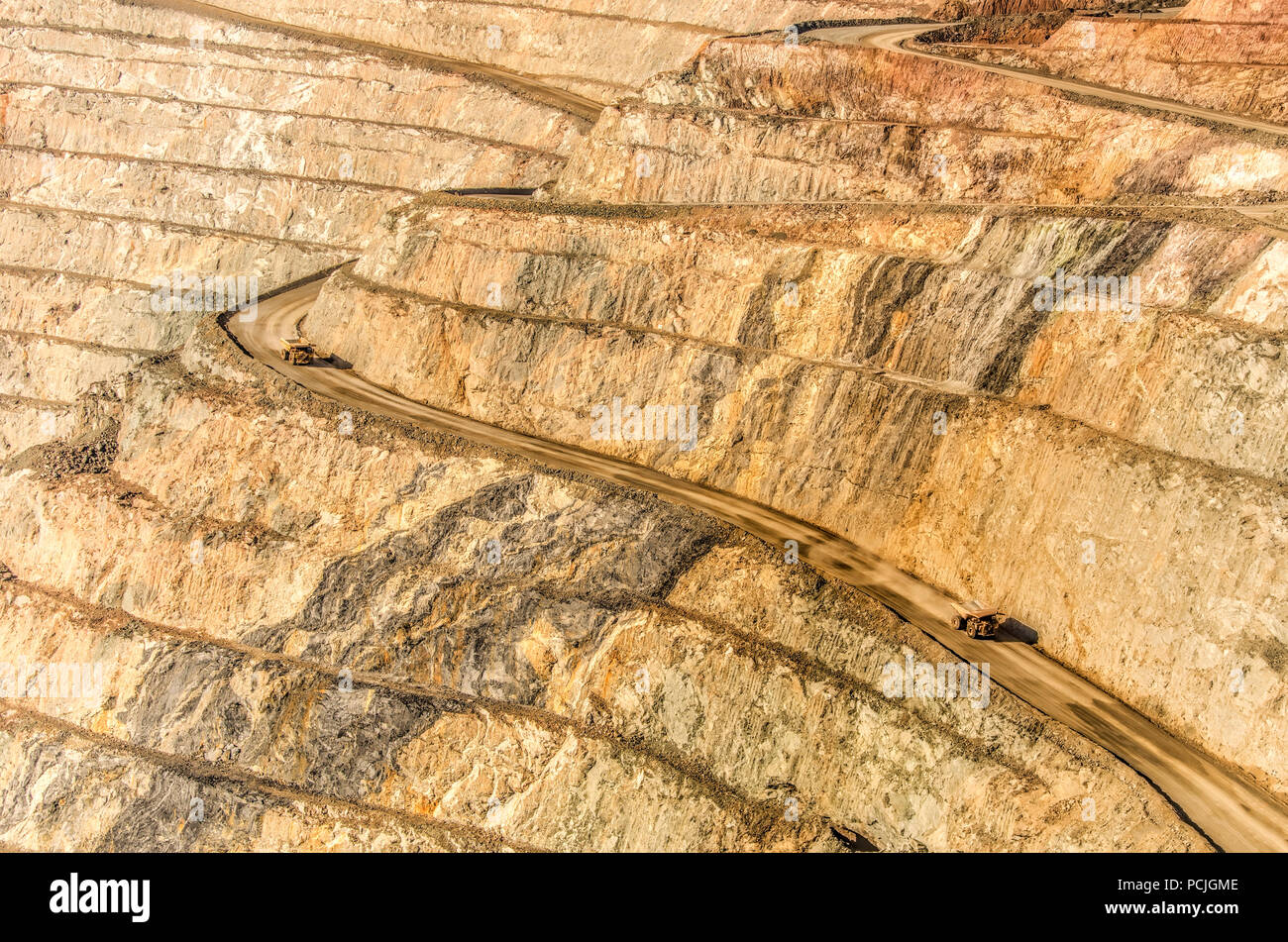 Super Pit miniera d'oro, Kalgoorlie, Australia occidentale, Australia Foto Stock