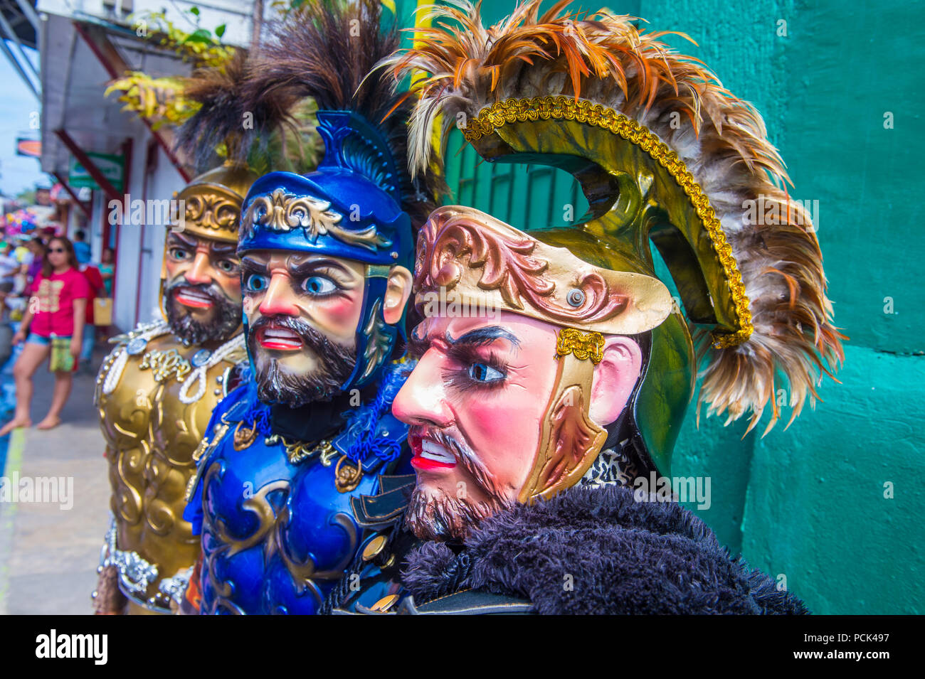 BOAC , Filippine - MARZO 30 : i partecipanti al festival Moriones in Boac Marinduque isola delle Filippine. Il Moriones festival tenutosi anualy su Foto Stock