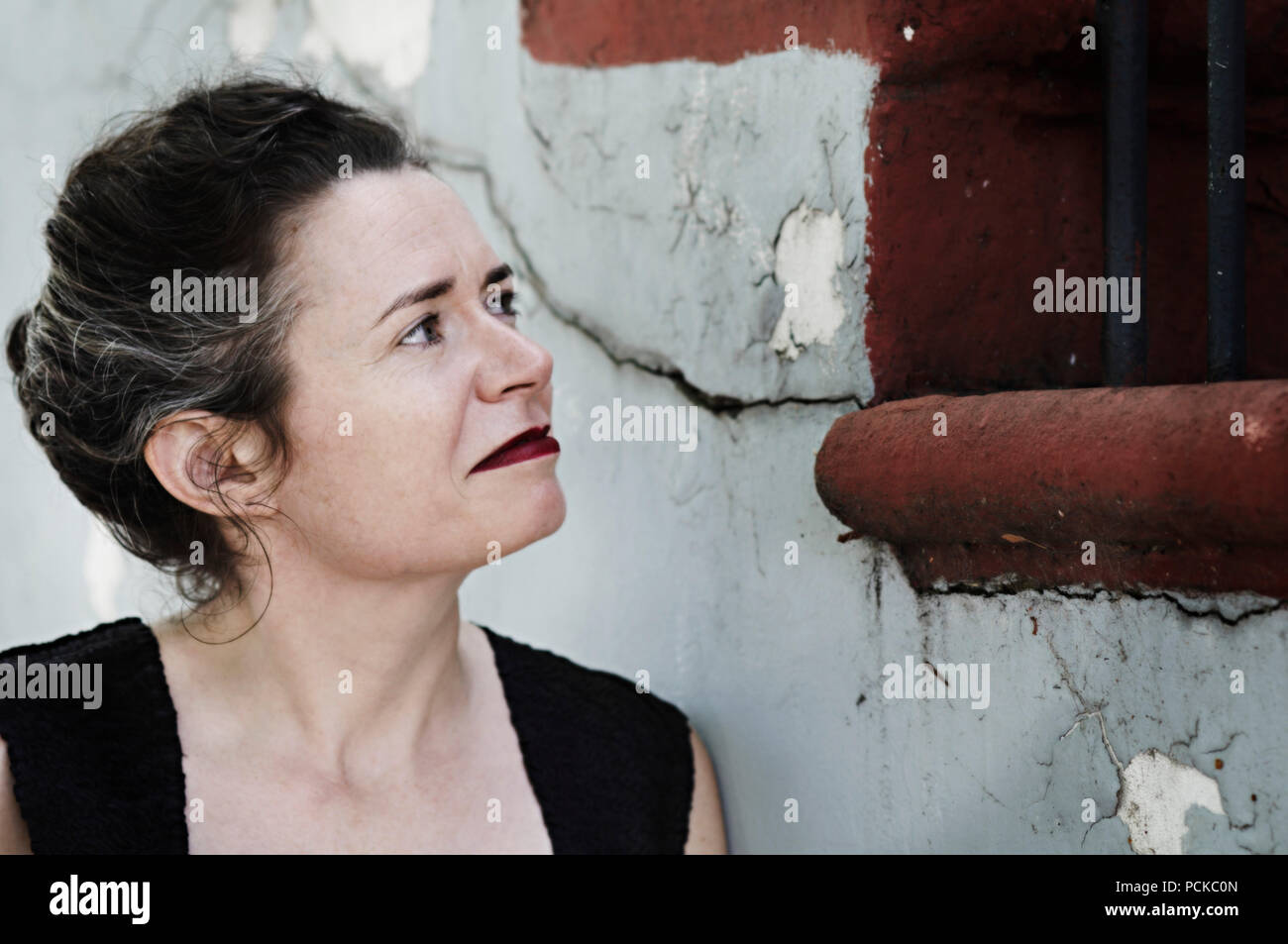 Judith Lucy, Australian comedienne. Foto Stock