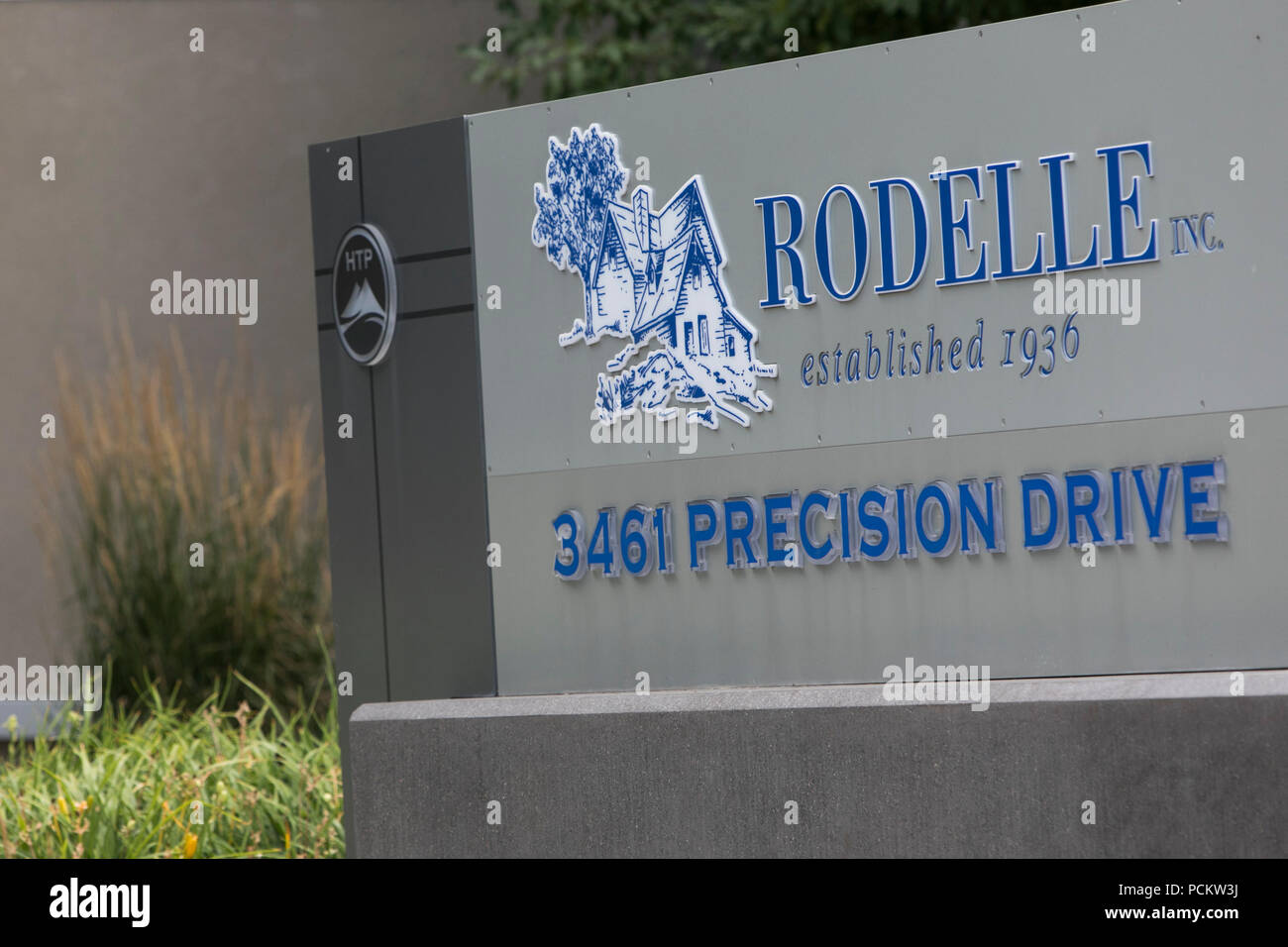 Un logo segno al di fuori della sede dell'Rodelle, Inc., in Fort Collins, Colorado, il 21 luglio 2018. Foto Stock