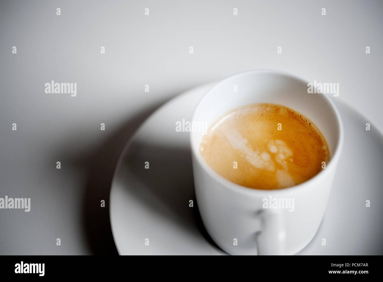 Illustrazione immagine di una tazza di caffè (Heverlee, 08/04/2015) Foto Stock