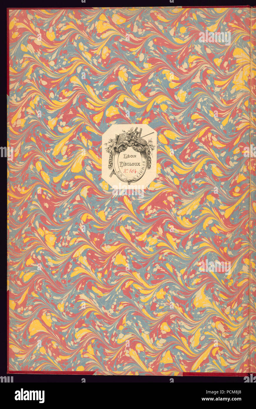Album, Cahier de Bijouteries dans le goût moderne comme boîtes, pommes de Cannes, bagues, cachet, BOUCLES D'oreilles &c, dessinés et gravés par Fay (Album di gioielleria in il gusto moderno, come la canna da zucchero Foto Stock