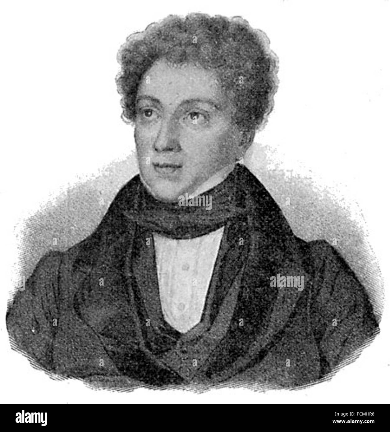 Alexandre Dumas pere. Foto Stock