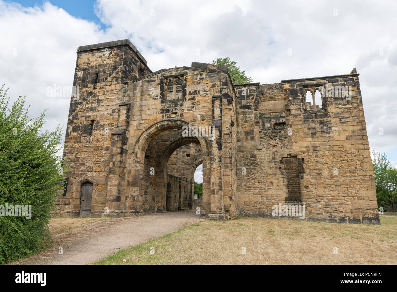 Monk bretton priory Gate House, Barnsley, South Yorkshire, Inghilterra Foto Stock