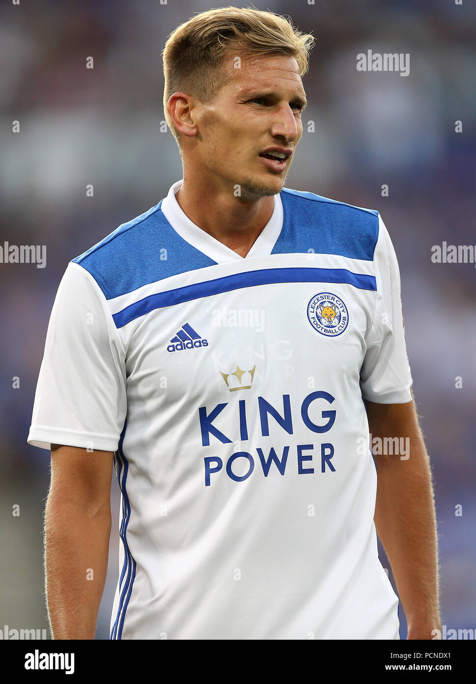 Il Leicester City's Marc Albrighton Foto Stock