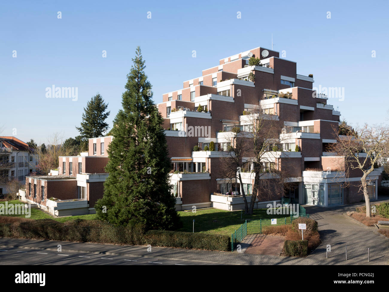 Gesamtanlage von Südosten Foto Stock