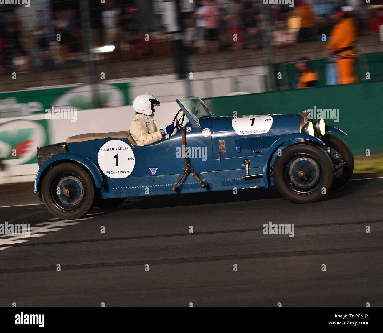 Jean-Paul Detroyes, Jean-Marc Huyghues Despointes, Bugatti 44, plateau 1, la griglia 1, 1923- 1939, Le Mans Classic 2018, luglio 2018, Le Mans, Francia, c Foto Stock