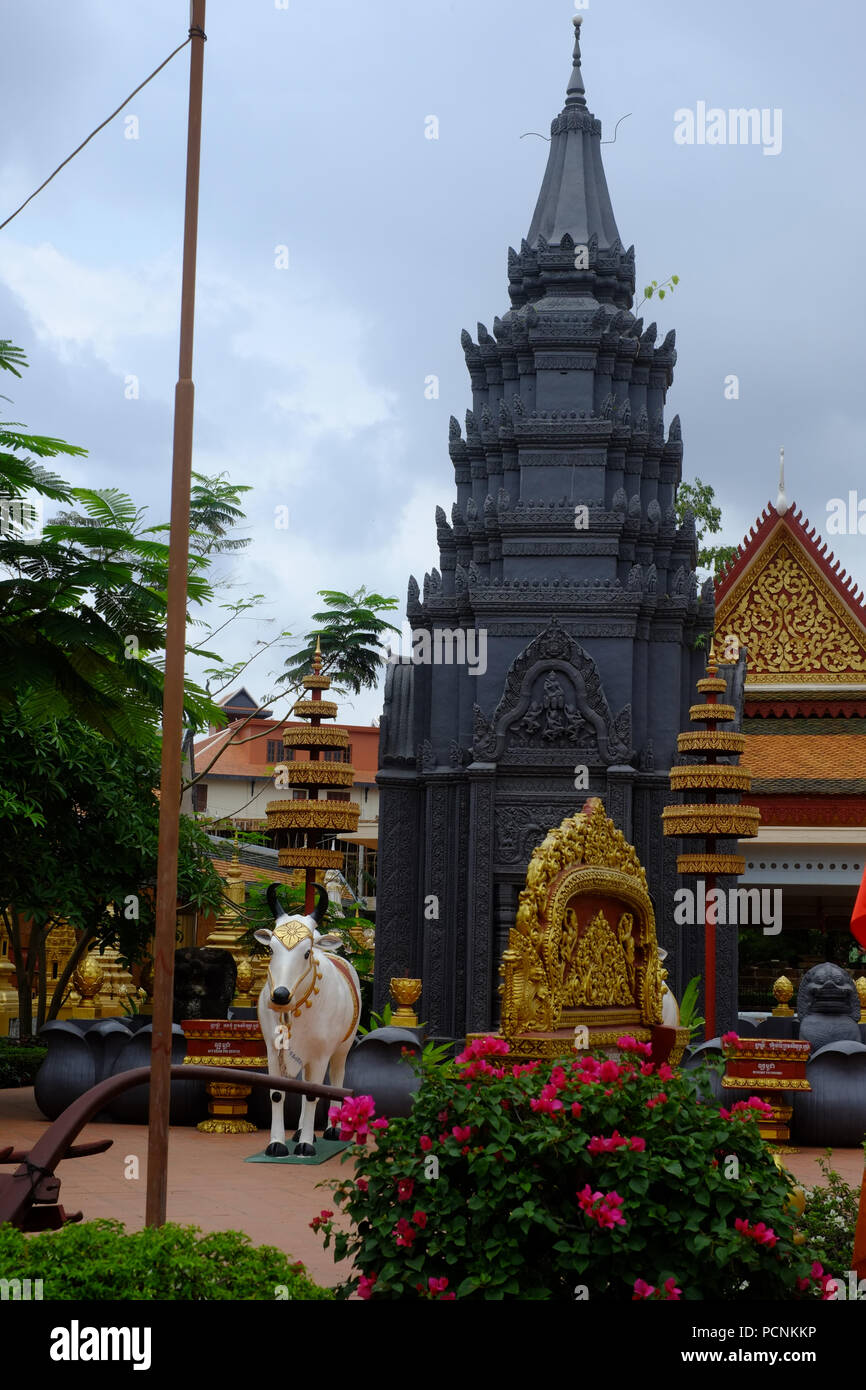 Preah Prohm Rath, Siem Reap, Cambogia Foto Stock