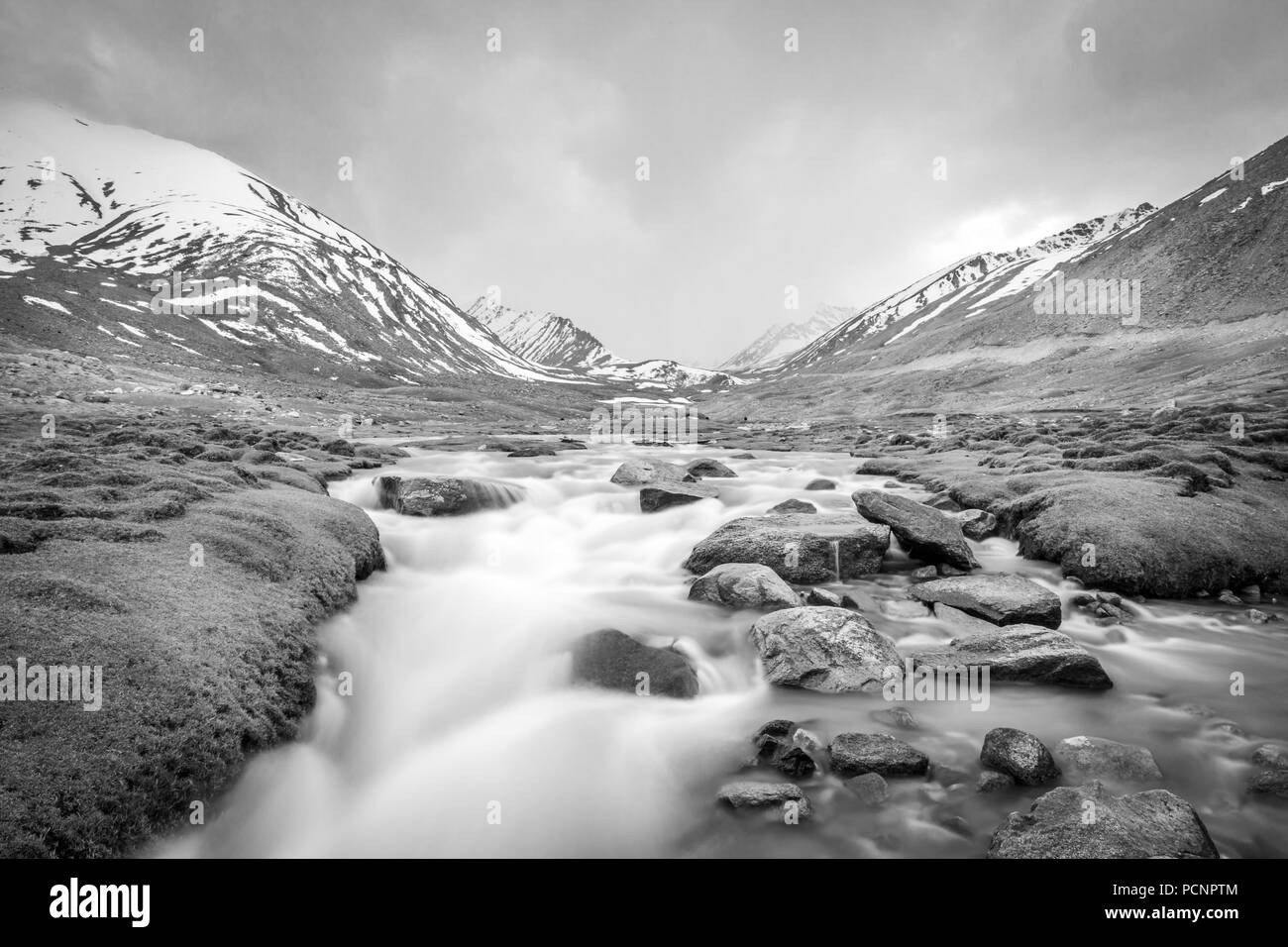 Paesaggio dell Himalaya Foto Stock