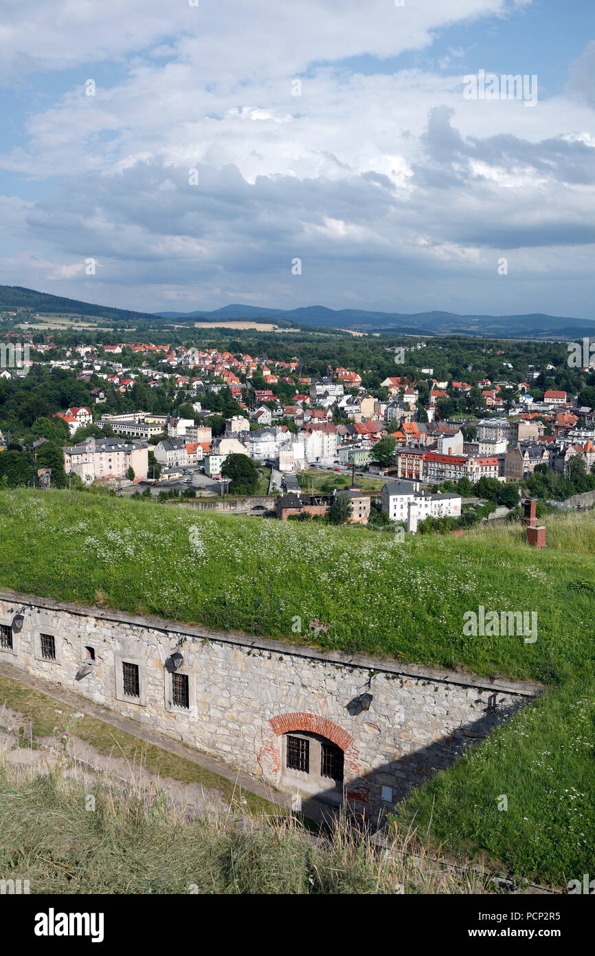 Complesso fortificato in Klodzko (ex glatz), Bassa Slesia, Polonia, europa Foto Stock