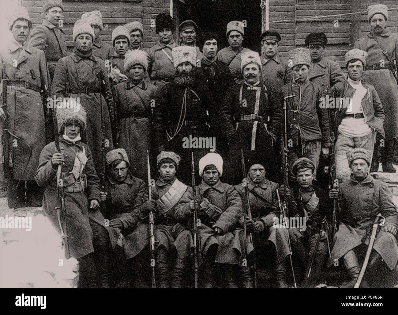 Il Tambov forze ribelli , 1920. Foto Stock