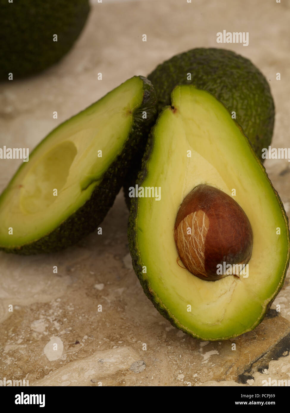 Avocado ancora vita cibo fotografia Foto Stock