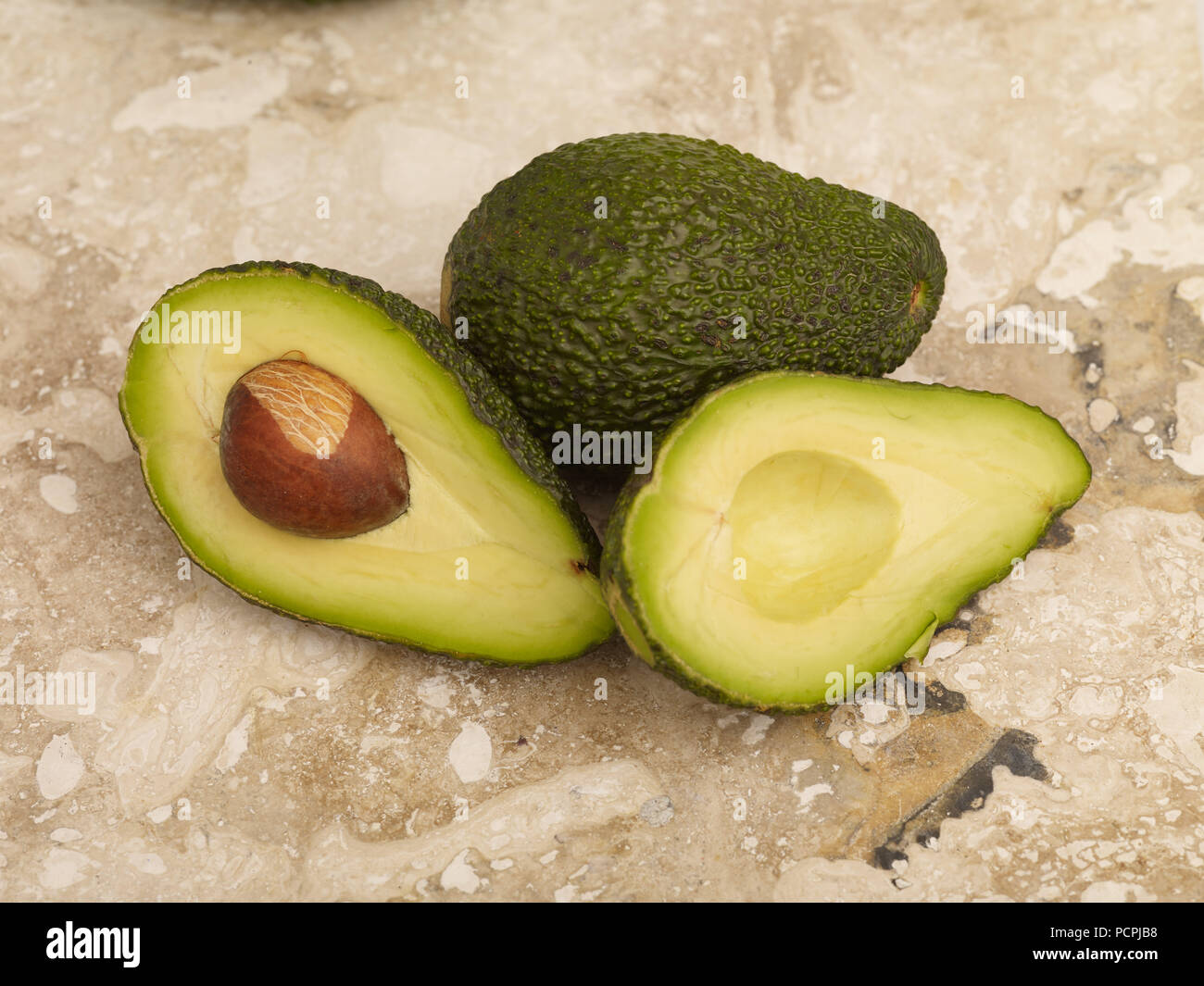 Avocado ancora vita cibo fotografia Foto Stock
