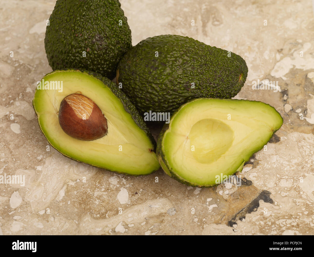 Avocado ancora vita cibo fotografia Foto Stock