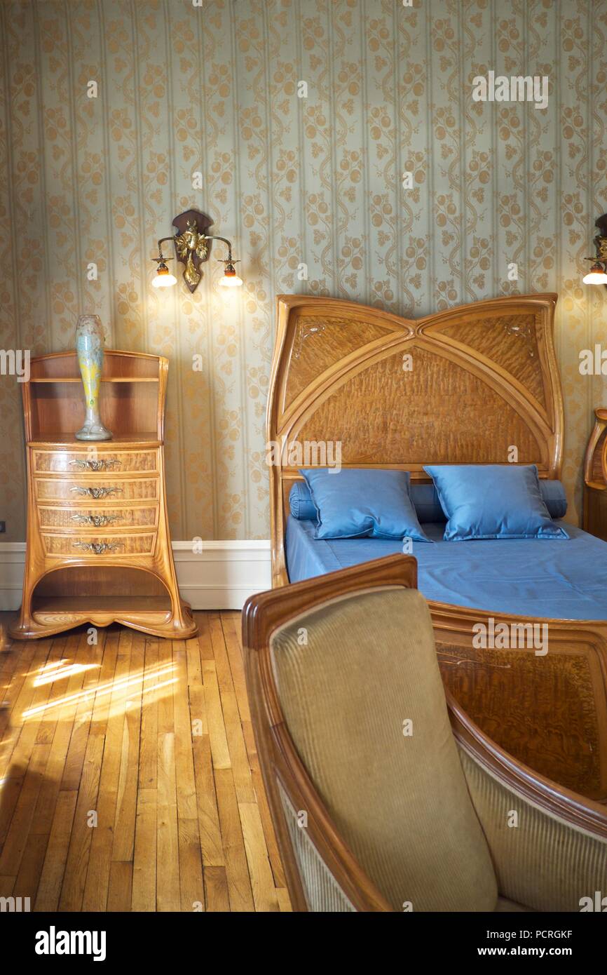 Chambre a coucher, c.1907-8, (c2014-2017). Artista: Alan John Ainsworth. Foto Stock