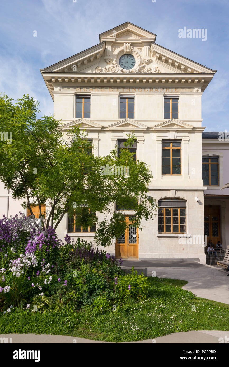 Museo etnografico MEG, Ginevra, il Cantone di Ginevra, Svizzera Occidentale, Svizzera Foto Stock