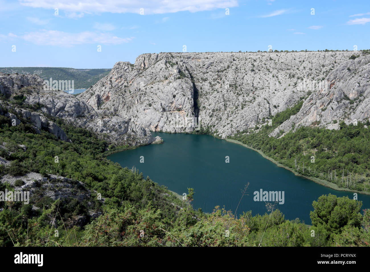 Parco Nazionale di Krka, Croazia Foto Stock